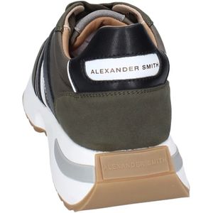 Alexander Smith, Schoenen, Heren, Groen, 44 EU, Heren Textiel Sneakers