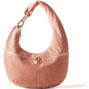 Borbonese, Shoulder Bags Roze, Dames, Maat:ONE Size