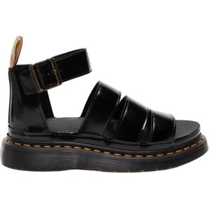 Dr. Martens, Schoenen, Dames, Zwart, 38 EU, Platte sandalen