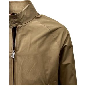 Baracuta, Jassen, Heren, Beige, M, Klassieke Harrington-jas in Tan