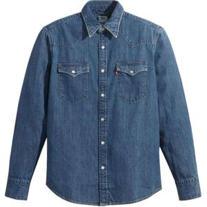 Levi's, Spijkerhemd Blauw, Heren, Maat:XL