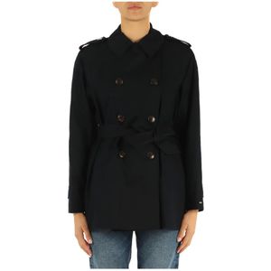 Tommy Hilfiger, Coats Blauw, Dames, Maat:S