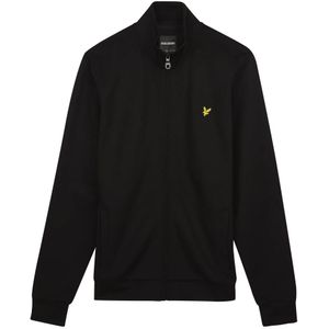 Lyle & Scott, Jassen, Heren, Zwart, 2Xl, Fleece Gevoerde Trechter Jas