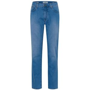 Brax, Jeans, Heren, Blauw, W33 L34, Katoen, Slim-fit Jeans