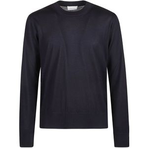 Salvatore Ferragamo, Sweatshirts Blauw, Heren, Maat:M