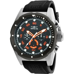 Invicta Watches, Speedway 20305 Heren Quartz Horloge Grijs, Heren, Maat:ONE Size