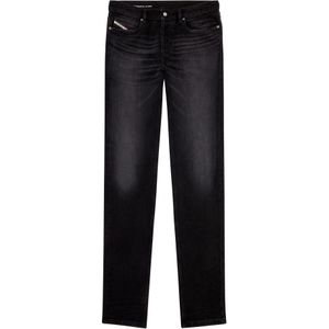 Diesel, Straight Jeans - 2010 D-Macs Zwart, Heren, Maat:W29