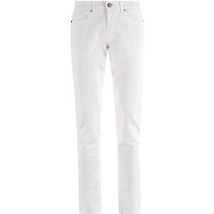 Re-Hash, Witte Denim Slim Fit Jeans Wit, Heren, Maat:W34