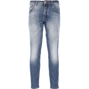 Don The Fuller, Jeans, Heren, Blauw, W33, Slim-fit Jeans