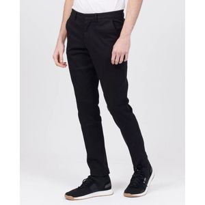 Hugo Boss, Broeken, Heren, Zwart, 2Xl, Katoen, Zwarte Slim Fit Katoenen Broek