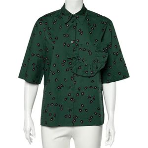 Marni Pre-owned, Pre-owned, Dames, Groen, S, Katoen, Pre-owned Cotton tops