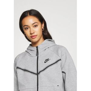 Nike, Sweatshirts & Hoodies, Dames, Grijs, XL, Katoen, Tech Fleece Trainingsjack Dames Grijs