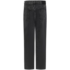 Alexander McQueen, Jeans, Heren, Zwart, M, Katoen, Zwarte Baggy Fit Jeans met Skull Detail