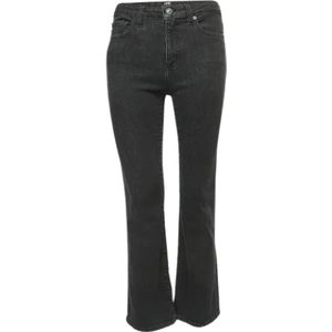 Moschino Pre-Owned, Pre-owned Denim jeans Zwart, Dames, Maat:S