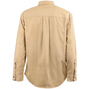 Dsquared2, Overhemden, Heren, Beige, S, Katoen, Camicia Shirt