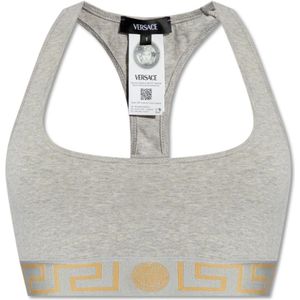 Versace, Beha met logo Grijs, Dames, Maat:XL