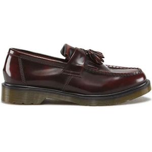 Dr. Martens, Schoenen, Heren, Rood, 42 EU, Leer, Kersenrode Kwast Mocassin