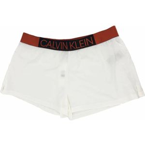 Calvin Klein, Korte broeken, Dames, Wit, M, Katoen, Heren Shorts - Stijlvolle Collectie