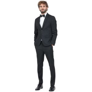 Selected Homme, Pakken, Heren, Zwart, 2Xl, Zwarte heren pantalon elegante stijl