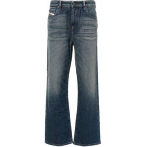Diesel, Jeans, Dames, Blauw, W28, Katoen, Reggy L.30 Broek