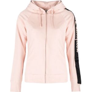 Champion, Sweatshirts & Hoodies, Dames, Roze, L, Katoen, Aansluitende hoodie en taps toelopende broek set