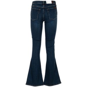 7 For All Mankind, Jeans, Dames, Blauw, W25, Jeans HW Ali Rebel