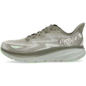 Hoka One One, Schoenen, Heren, Grijs, 46 EU, Polyester, Buitenschoen Olijf Haze/Kwikzilver