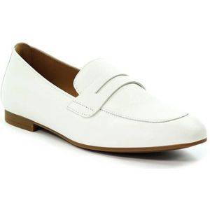 Gabor, Witte Loafers Wit, Dames, Maat:37 EU