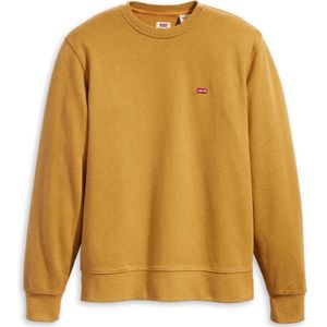 Levi's, Sweatshirts & Hoodies, Heren, Geel, S, Katoen, Comfortabele Katoenen Sweatshirt voor Mannen