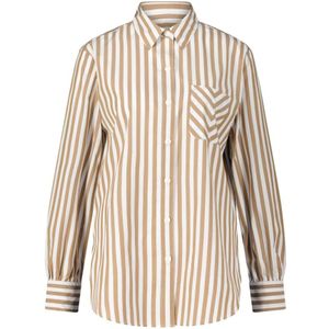 Rag & Bone, Blouses & Shirts, Dames, Veelkleurig, L, Katoen, Gestreepte Overhemdblouse