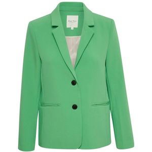 Part Two, Elegante Blazer Jas Groen, Dames, Maat:3XL