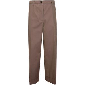 Dries Van Noten, Chinos Bruin, Heren, Maat:M