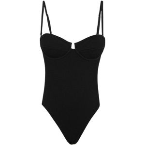 F**k, Badkleding, Dames, Zwart, XL, Polyester, Monokini Everglow