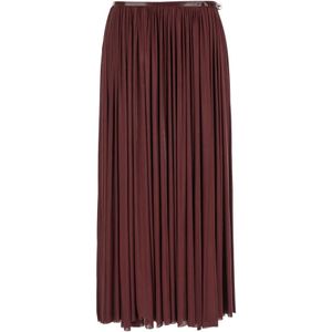 Philosophy di Lorenzo Serafini, Rokken, Dames, Rood, M, Bordeaux Rok Look 23