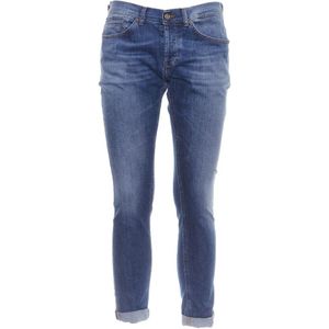 Dondup, Jeans, Heren, Blauw, W33, Denim, Jeans