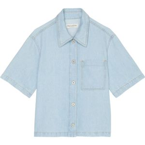 Marc O'Polo, Blouses & Shirts, Dames, Blauw, XL, Denim, Relaxed denim overhemd
