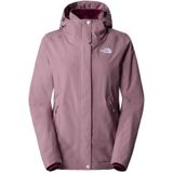 The North Face, Dames Synthetische Jas in Grijs/Boysenberry Paars, Dames, Maat:M