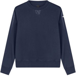 add, Sweatshirts & Hoodies, Dames, Blauw, XL, Katoen, Ronde Hals Sweatshirt