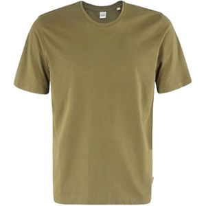 Aspesi, Tops, Heren, Groen, M, Militair Groen T-shirt