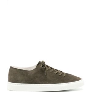 Officine Creative, Schoenen, Heren, Groen, 46 EU, Lichtgewicht Suede Sneakers