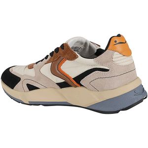 Voile Blanche, Schoenen, Heren, Veelkleurig, 44 EU, Nylon, Klassieke witte sneakers