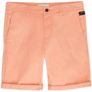 Tom Tailor, Korte broeken, Heren, Oranje, XL, Slim Chino Shorts in Clear Coral