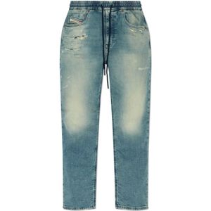 Diesel, Jeans, Heren, Blauw, W29, Katoen, Broek `2031 D-Krailey`