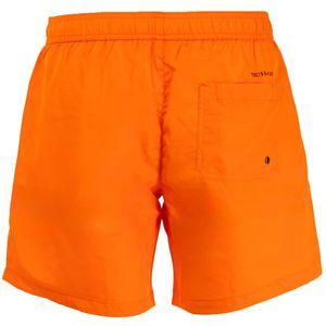 Trussardi, Badkleding, Heren, Oranje, XL, Polyester, Trendy Zomer Boxershorts voor Mannen