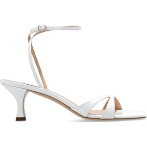 Casadei, Geraldine sandalen met hak Wit, Dames, Maat:40 EU