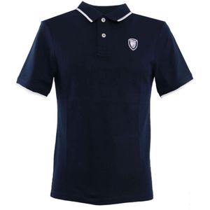 Blauer, Tops, Heren, Blauw, M, Katoen, Blauwe Polo Shirt 24Sblut 02205 006817