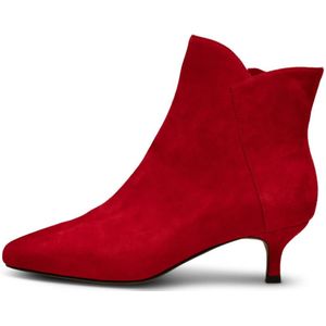 Shoe the Bear, Schoenen, Dames, Rood, 42 EU, Suède, Elegante Suède Enkellaars - Fire Red