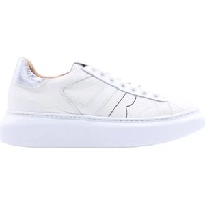 Laura Bellariva, Schoenen, Dames, Wit, 37 EU, Mozart Sneakers - Modieus en Comfortabel