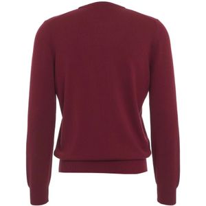 Gender, Truien, Heren, Rood, 2Xl, Wol, Rode Gebreide Trui Aw 24