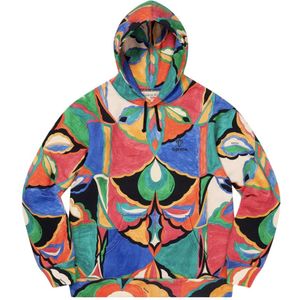 Supreme, Sweatshirts & Hoodies, Heren, Veelkleurig, L, Beperkte oplage capuchontrui Multicolor